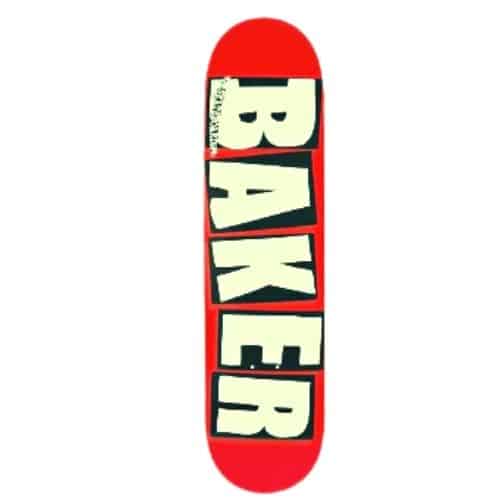 Baker Brand Logo White 8.25 decks for smooth riding