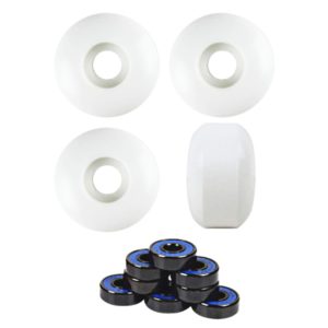 abaec7 skateboard wheels bearing and spacers for the skateboarders do tricks