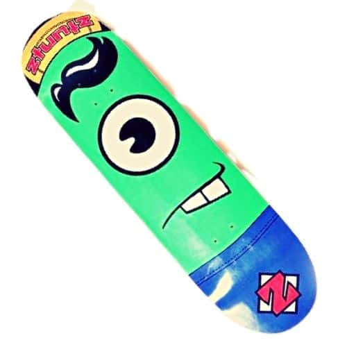 ztuntz Bucktee Plankton Skateboard Deck for street skating