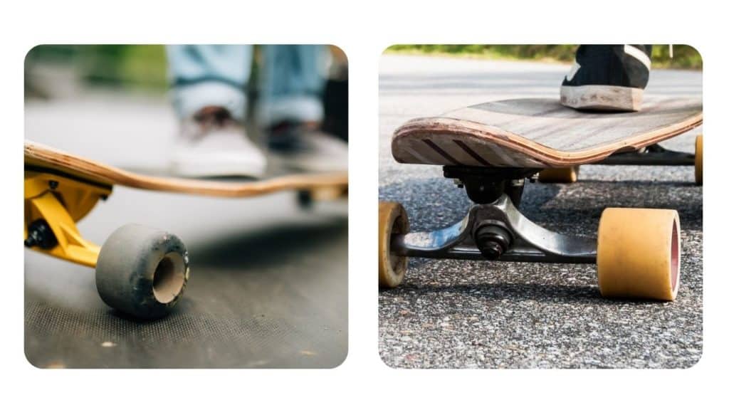skateboard wheels vs longboard wheels explained