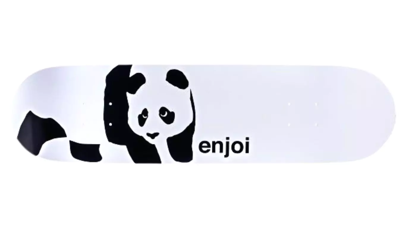 The enjoi Whitey Panda Complete Skateboard