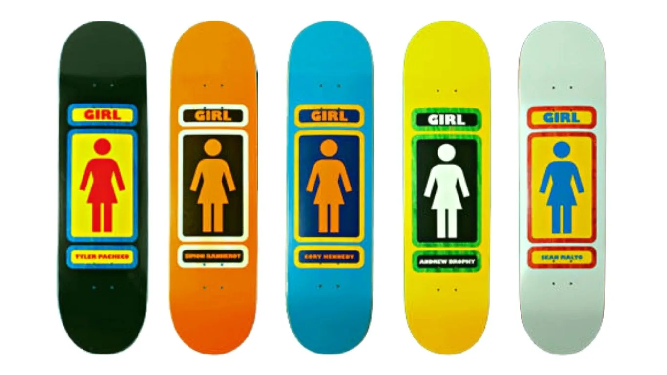 Girl Skateboards brand a Complete skateboard brand for professionals