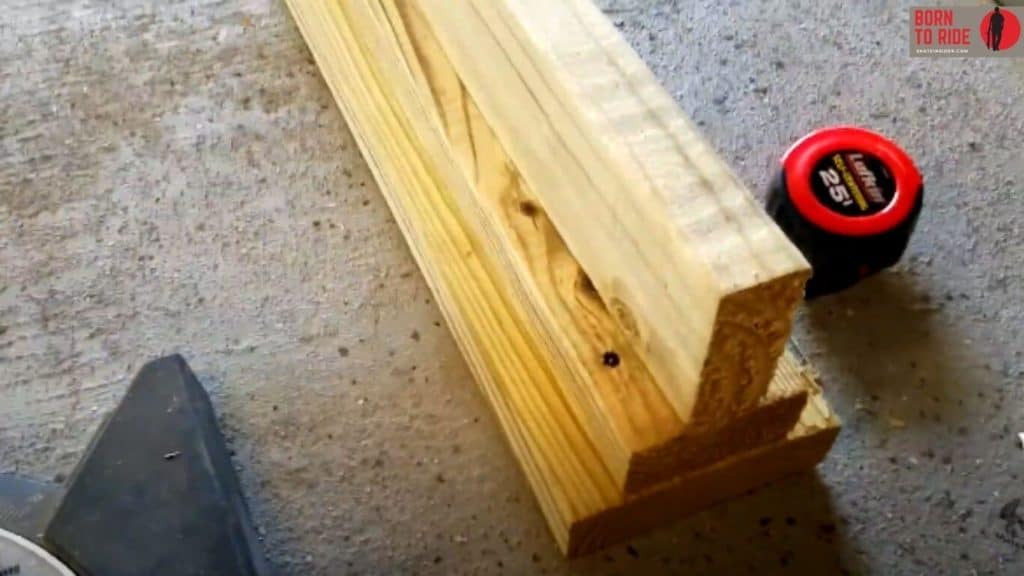 how to make skateboard rail withoud welding method explained