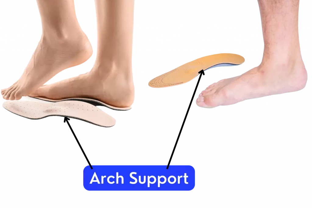 skate shoe insoles for arch support for flat feet