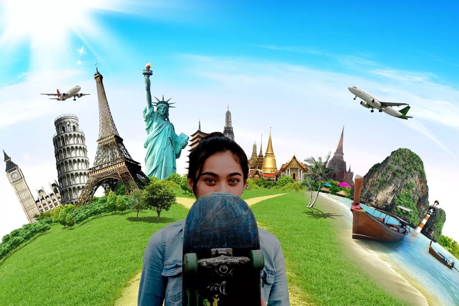 can you bring a skateboard on a plane featured