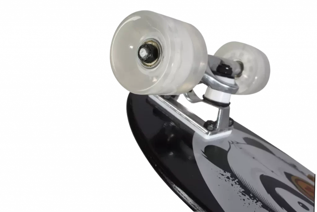 Kryptonics Stubby skateboards feature heavy duty 5 inch aluminium trucks soft bushings and polyurethane wheels