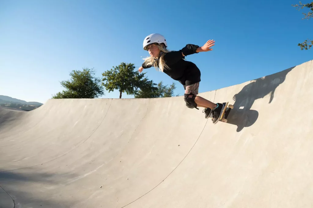 protective gear keep the young skaters safe from skateboard accidents