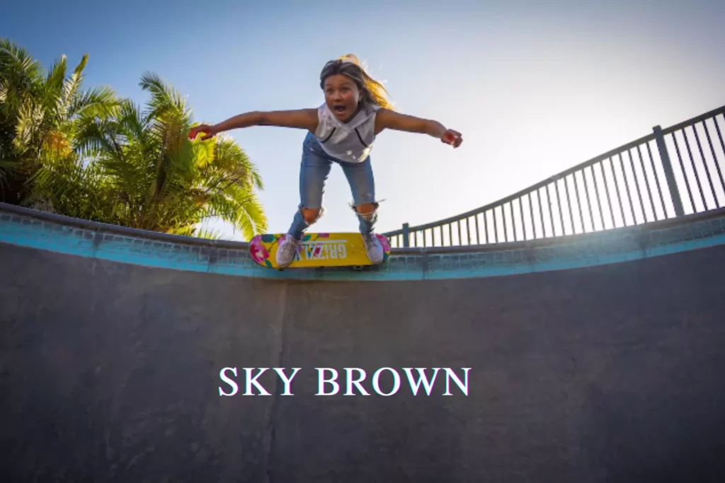 sky brown is one of the youngest skate in skateboarding