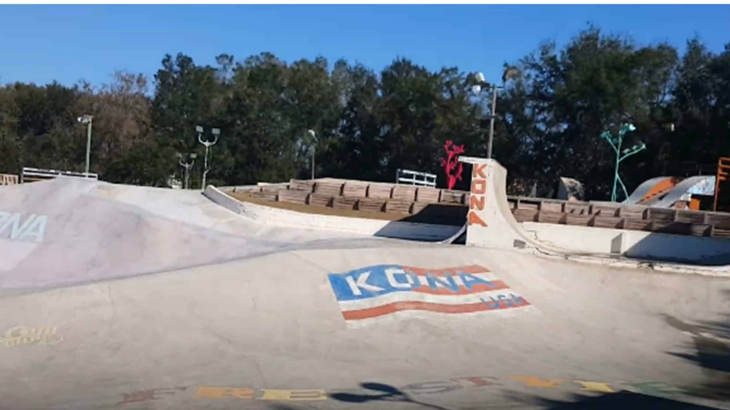Kona skatepark USA is a public skateboarding park